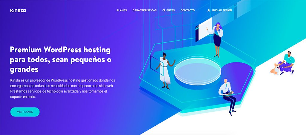 Kinsta - Hosting optimizado para WordPress