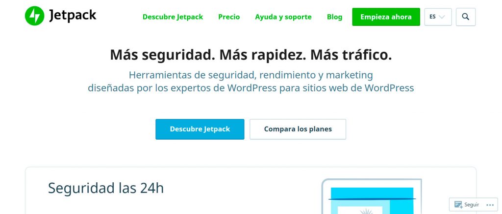 JetPack para WordPress