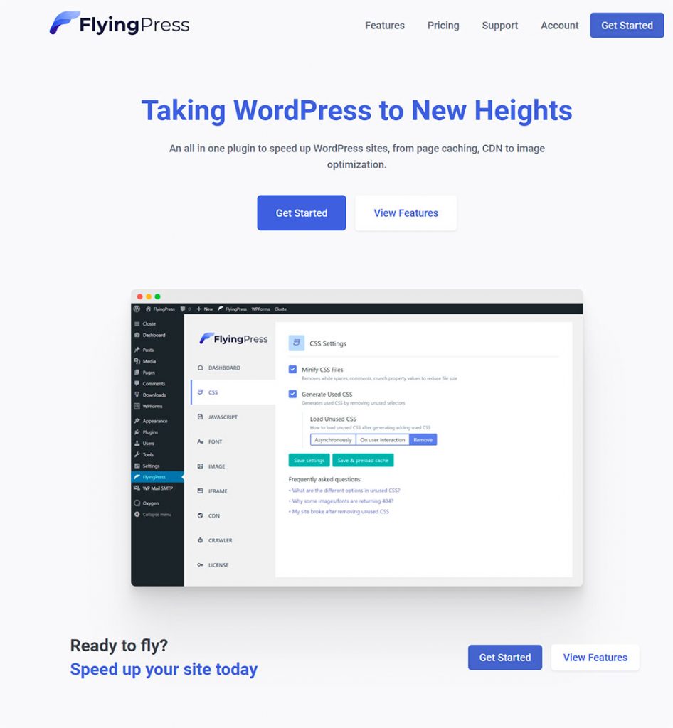 FlyingPress Plugin cache WordPress